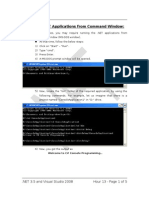 Hour 13 - Page 1 of 5: Welcome To C# Console Programming