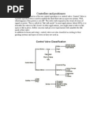 Controllers and Positioners: Control Valve Classification