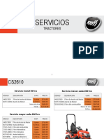 Servicios Kioti (Tractores, Utv, Motocultor)