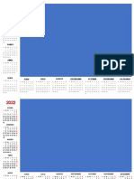 Calendario Foto 2022 Anual m2 - BASE