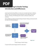 Chapter 5 - Sanity Testing Vs Smoke Testing
