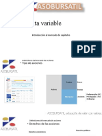 Presentación de Renta Variable