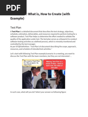 TEST PLAN