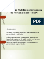 MMPI: Inventário de Personalidade para Diagnóstico