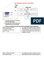 Repaso Del Segundo Periodo de Español