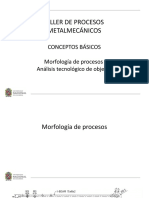 Unidad 1 TPM - Análisis Tecnológico y Morfología de Procesos