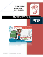 Matemática Tema 4 Productos y Cocientes Notables Versión PDF