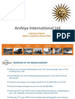 Arshiya International LTD