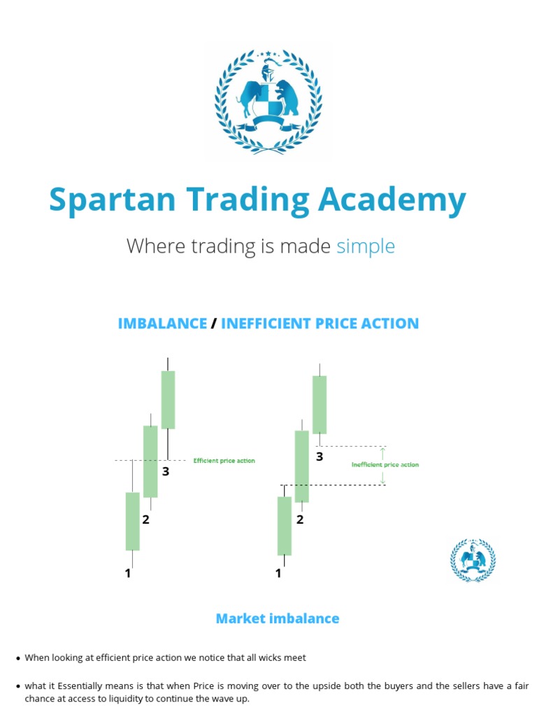 Imbalance Vs Balanced Price Action by Spartantradingacademy | PDF ...
