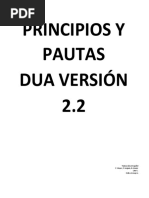 Pautas del DUA 2.2 en el Currículo | PDF | Plan de estudios | Aprendizaje