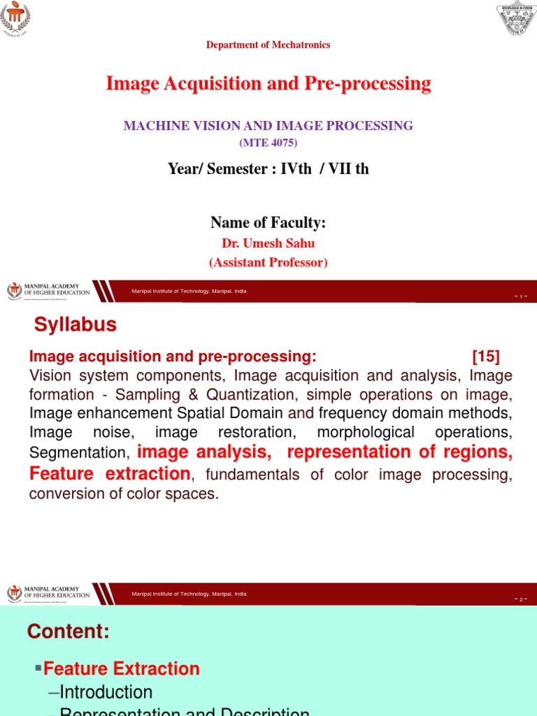 L7L8 Feature Extraction PDF Computer Vision