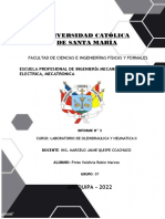 Informe 3 Oleo Hidraulica