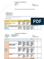 Rúbrica de Estudios Sociales