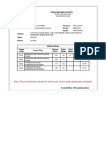 Nagina - WEB BASED RESULT INTIMATION