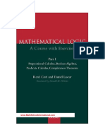 Mathematical Logic I Rene Cori Lascar Pelletier