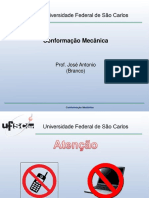 Introdução à conformação mecânica e seus processos tradicionais de fabricação