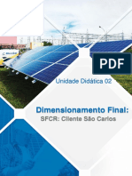 Redimensionamento do SFCR para o Cliente São Carlos considerando nova seleção de módulos e inversores