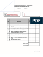 Lista de Cotejo - PRÁCTICA EXPOSITIVA - CADA SEMANA