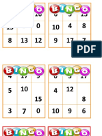 Bingo de Numeros