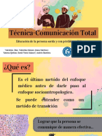 Técnica-Comunicación Total