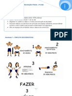 9º Ano - Educação Física 1ª Semana