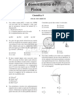 Cinemática V: Rapidez y aceleración de objetos en movimiento circular