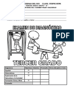 Diagnostico de Tercero B