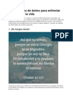 12 Versã - Culos de Ã¡nimo para Enfrentar Los Retos de La Vida