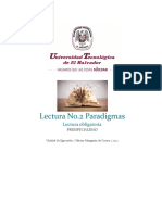 Lectura Semana 1 LBPLECTURA - 2 Paradigmas