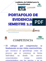 Portafolio de Evidencias Conalep Alumnos 2.21.22