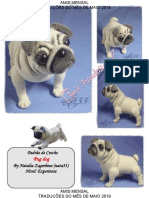 Padrão de Croche Pug Dog