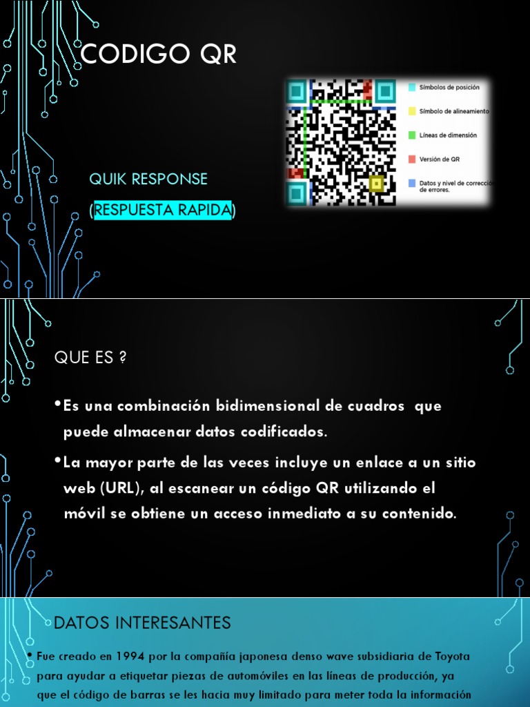 Codigo QR | PDF | Código QR | Informática