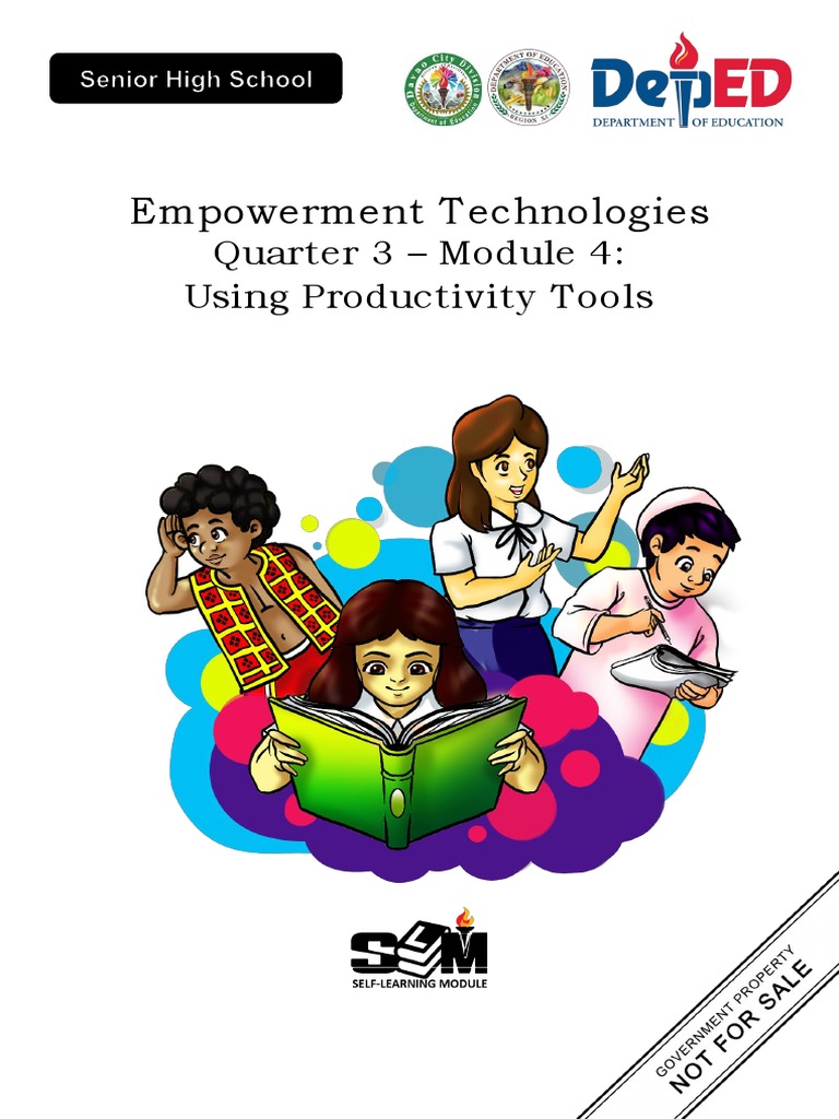 Q3 g11 empowerment technologies module 4 pdf microsoft excel