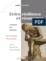 Entre Résilience Et Résonnance by Boris Cyrulnik, Mony Elkaïm