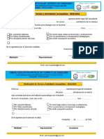 Notificaciones de Tareas Incumplidas Individuales para Los Representantes