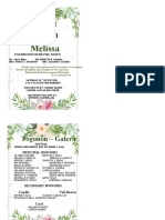 Togonon - Galera Wedding Invitation