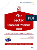 Plan - Lector - Primari - 2022 Actualizado