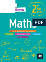 Corrige Carnet Dautomatismes Maths 2de BP - Ed 2021