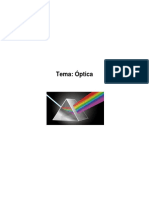 Óptica básica: leyes de la reflexión, refracción y tipos de lentes