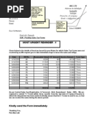 Sample Letter for Courier Sending