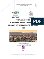 Actualización Plan Director Desarrollo Urbano Saltillo 2020