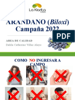 Capacitacion 01 - Induccion Arandano