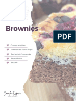 Recetario de brownies y cheesecakes
