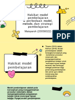 Maisyaroh (20058022) PPT Model Pembelajaran