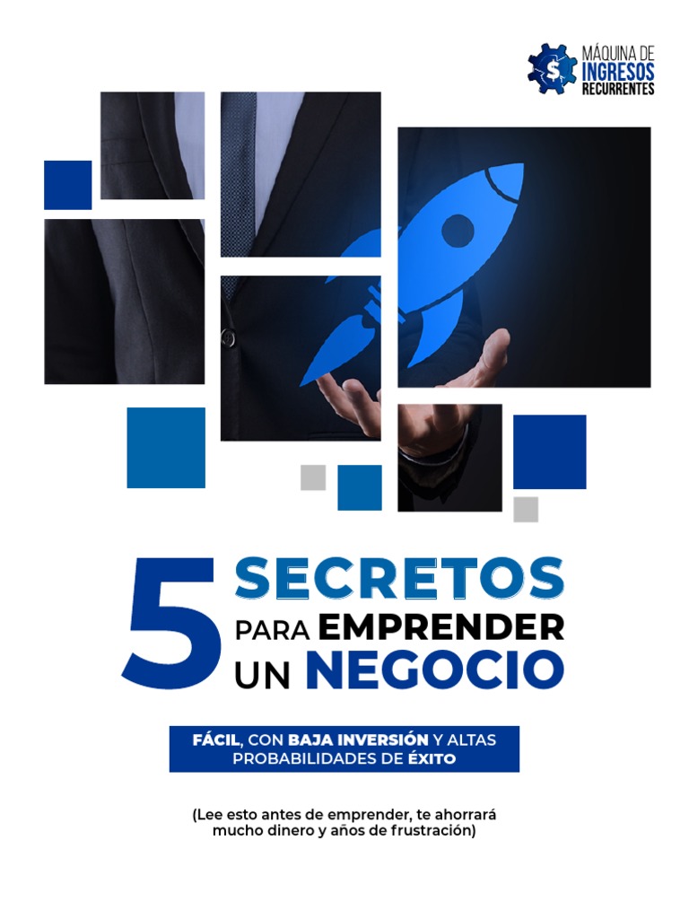 5 Secretos para Emprender Exitosamente | PDF | Modelo de negocio ...