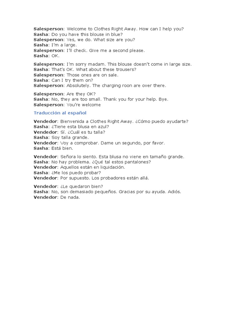 Documento Dialogue | PDF