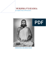 Yogic Sukshma Vyayama