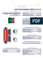 Casing 20" K-55 94.00 Lb/pie TSH Er: Datos Técnicos