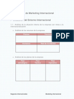 Plantilla Estructura Plan Marketing Internacional