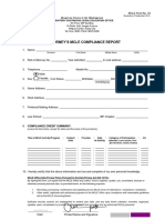 (MCLE Form 3) Attorney's MCLE Compliance Report (Electronic PDF Form)